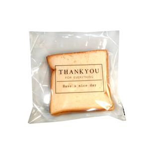 食品包装袋胶条自封切片吐司饼干袋中式糕点透明齐口自粘面包袋子