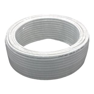 四芯有线对讲门铃对讲机专用连接线2-4芯室内外0.5低阻延长电话线