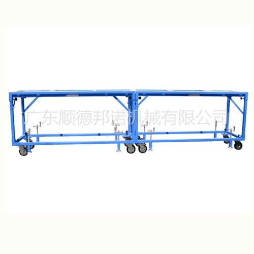 多功能工作台 板材开孔加工台 可拼接铁制加工架带脚杯万向脚轮