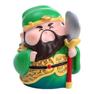 关公钟馗防小人神器办公室桌面工位玄学摆件招财物件新年装饰礼物
