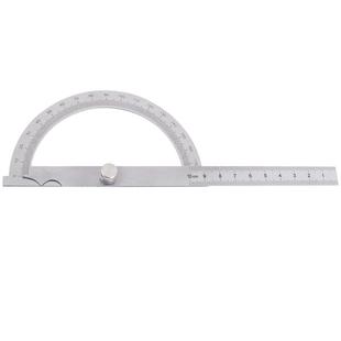 高精度量角器多功能万用角度尺不锈钢角度规木工量角尺工业分度尺