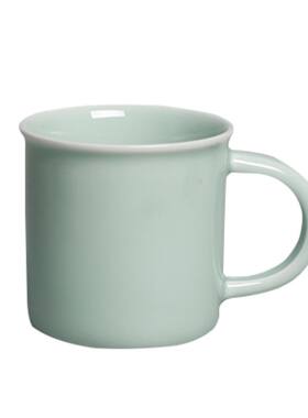 陶瓷手柄式120毫升办公家用茶杯