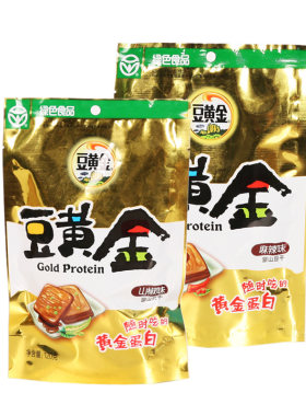 豆黄金零食香辣小吃办公