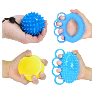 手部握力球康复训练手指按摩球抓力锻炼手握球老人练手力捏手球