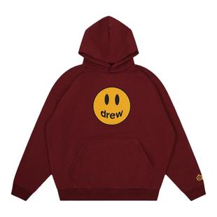 【官方正品】drew house新年红色笑脸连帽卫衣 26春季男女同款