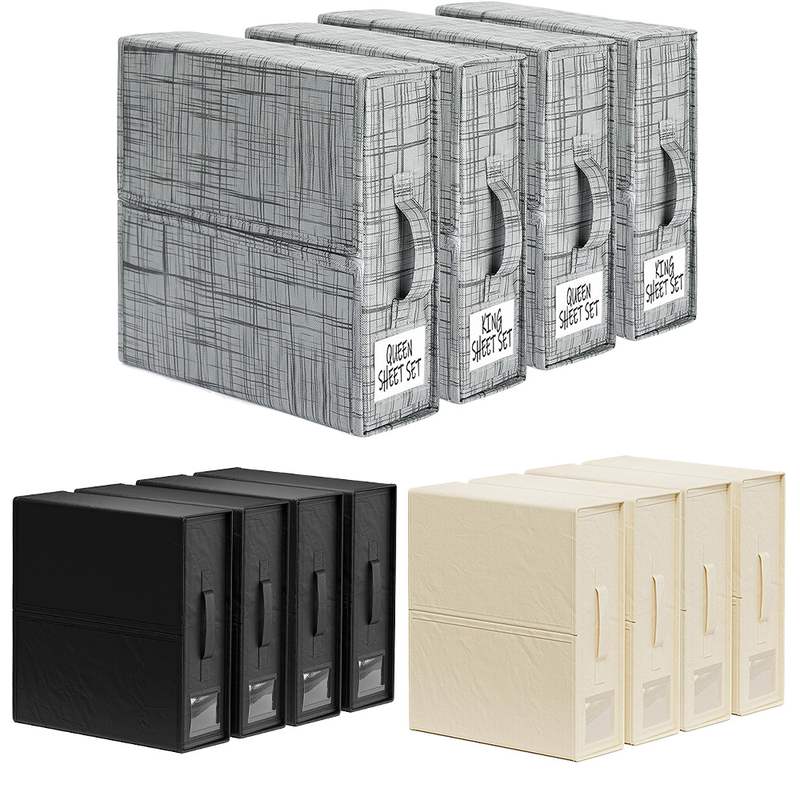 跨境亚马逊手提收纳盒子可折叠衣物大衣服收纳家用收纳袋箱被子号