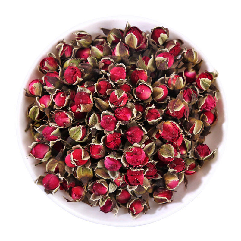 云南金边玫瑰花茶干玫瑰散装