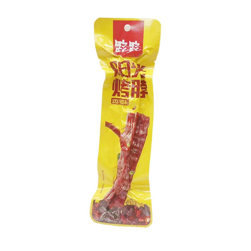 路路阳光烤脖40g*30香辣黑鸭火锅糖醋味湖南特色小吃烤鸡脖子零食
