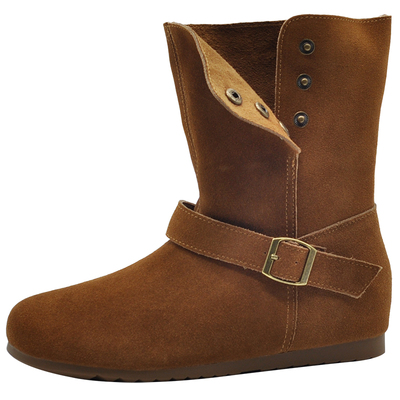 真皮两穿短靴2025秋冬新款