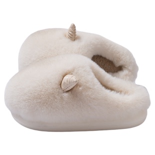 棉拖鞋女款冬季2025新款室内家居防滑情侣可爱厚底加绒毛毛拖鞋女