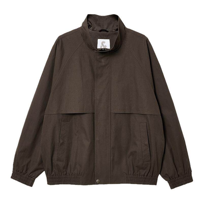 【纯棉】杰克琼斯秋冬男装棉服哈灵顿夹克立领复古休闲226409012