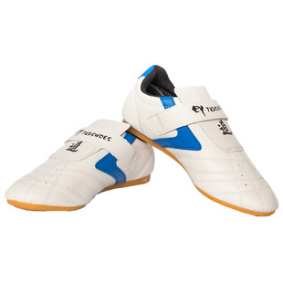 伴飞跆拳道鞋 儿童男女软底训练成人武术鞋初学者泰拳道道鞋子