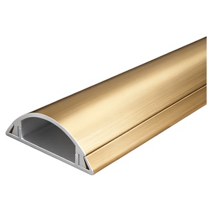 地面地板木纹弧形铝合金防踩隐形走线槽电线网线隐藏隐形装饰神器