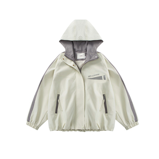 女大童外套春装2026新款儿童装洋气初高中学生上衣女童春季冲锋衣