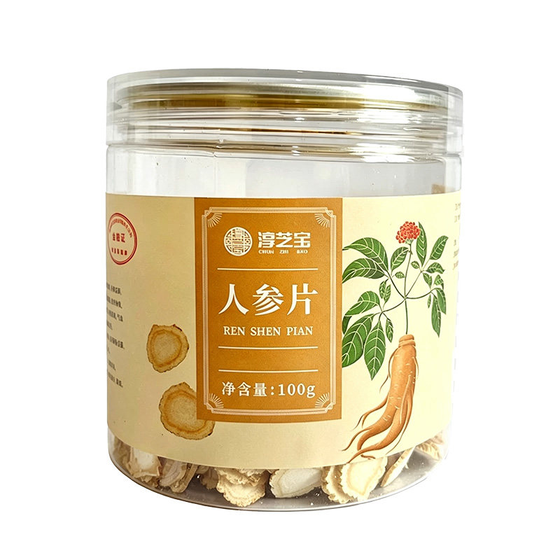 【淳芝宝人参片长白山人参片】