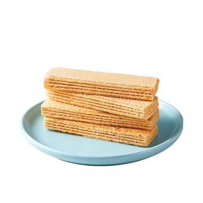 威化饼干代餐白芸豆奇亚籽威化蛋白棒宿舍休闲解馋充饥饱腹威化饼