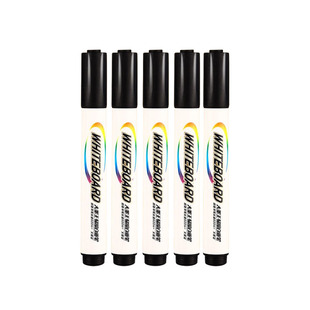 晨光可擦白板笔黑色速干顺滑大容量培训会议室教师书写白板专用笔儿童写字黑色蓝色红色可擦记号笔彩色大头笔