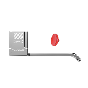Flymile适用富士X100VI热靴指柄相机金属热靴盖大拇指柄X100VI快门按钮快装板木质L型手柄拓展件配件