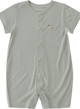 巴厘小猪宝宝连体衣夏季短袖衣服