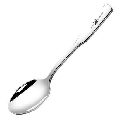 高端吃饭小汤勺子儿童316不锈钢