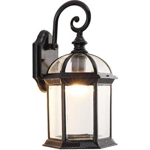 外墙灯户外防水别墅大门柱子阳台美式复古太阳能露台室外庭院壁灯