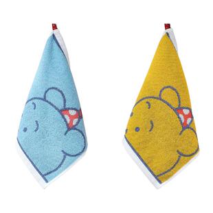 挂式纯棉方巾柔软吸水男女宝宝家用洗脸幼儿园专用擦手全棉小毛巾