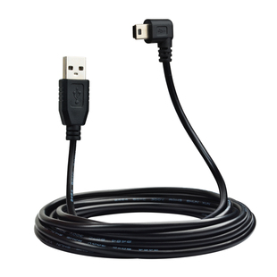 行车记录仪数据线3.5米miniUSB电源线T型V3口导航仪充电线usb5米