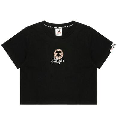 Aape印花潮流短款短袖T恤1
