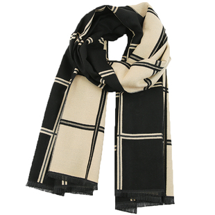 围巾男冬季韩版百搭针织围脖冬天加厚保暖学生长款围巾男士高档潮