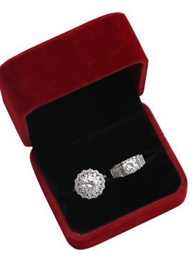 结婚仿真超大钻戒戒指