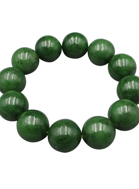 16mm男款圆珠手串天然玉石