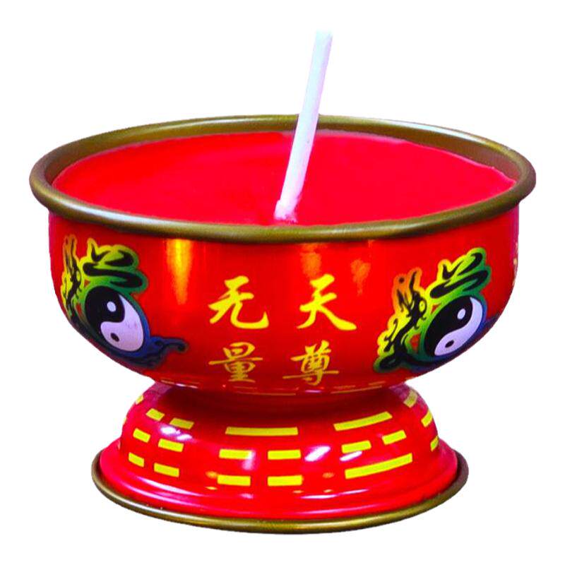 福旺招财酥油灯8小时无烟耐烧