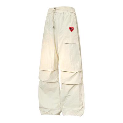 查尔斯桃心防水冰丝伞兵冲锋裤