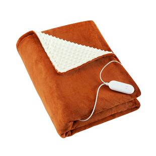 志高暖身毯电热盖毯盖腿加热披肩家用办公室发热毛毯可水洗电褥子