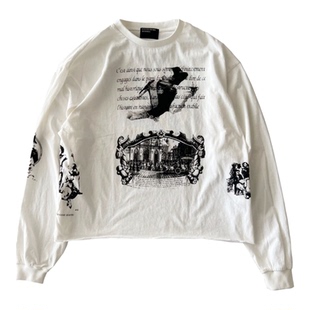 SS26 YOUNGYTKING ERD之忧郁的富二代书信马车卷边长袖男女