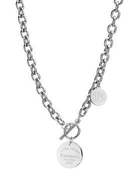 项链项链女2025新款love牌锁骨链