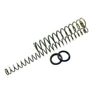 aqktt33大黑星动力簧升级改装进口琴钢滑套复位簧加强54卷毛弹簧