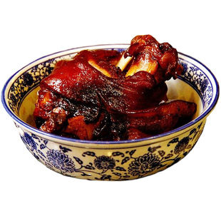 正宗万三蹄红烧蹄髈万三蹄膀周庄特产酱肘子猪肉熟食卤味加热即食