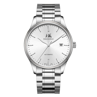 【年货送礼】上海手表3016超薄厚度9.7mm防水简约全自动机械表男