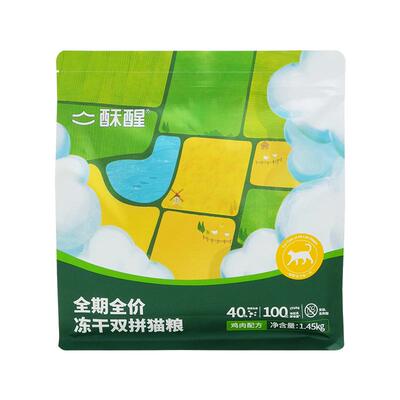 酥醒冻干益生菌美毛猫粮