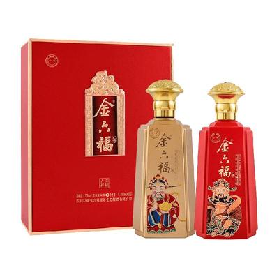 金六福美福吉祥500ml*2瓶白酒