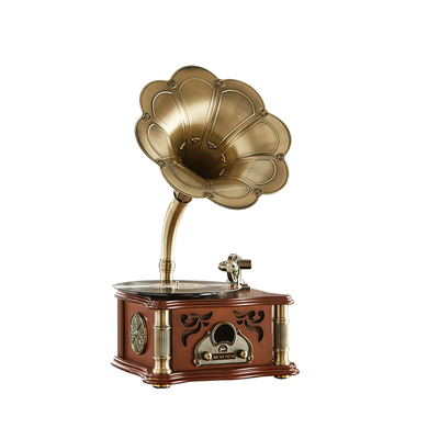 复古留声机黑胶蓝牙音响老式唱机