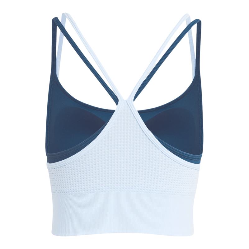Adidas/阿迪达斯正品春季女士紧身中强度瑜伽假两件内衣KQ5239