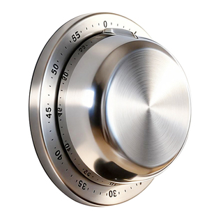 厨房专用机械计时器提醒器大声老人学习做饭冰箱磁吸倒定时器闹钟