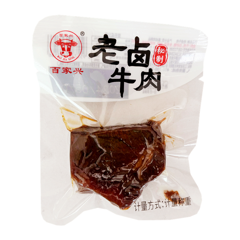 百家兴老卤牛肉开袋即食肉香四溢