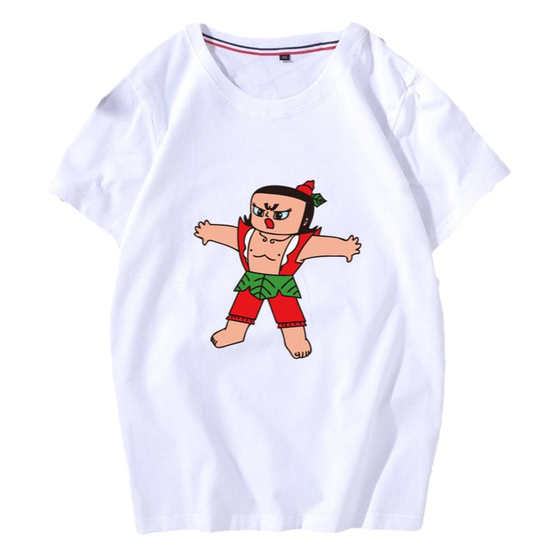 葫芦娃t恤男生兄弟卡通衣服短袖兄弟装宿舍团服搞笑班服纯棉重磅