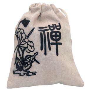 西行人 佛袋首饰袋盘佛珠装沉香 小布袋子可以收纳念珠首饰项链等