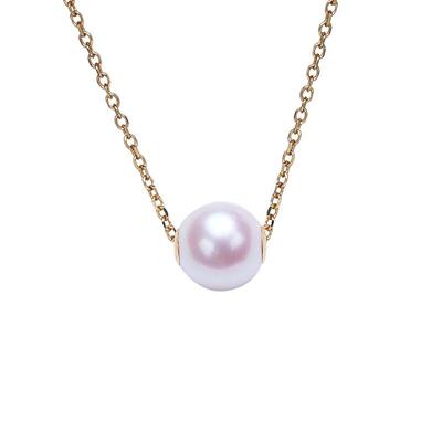 阮仕18k金日本akoya珍珠路路通