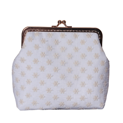 小众设计感蕾丝珍珠链条手机包