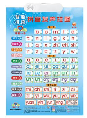 鹦朗有声一年级拼音拼读有声挂图